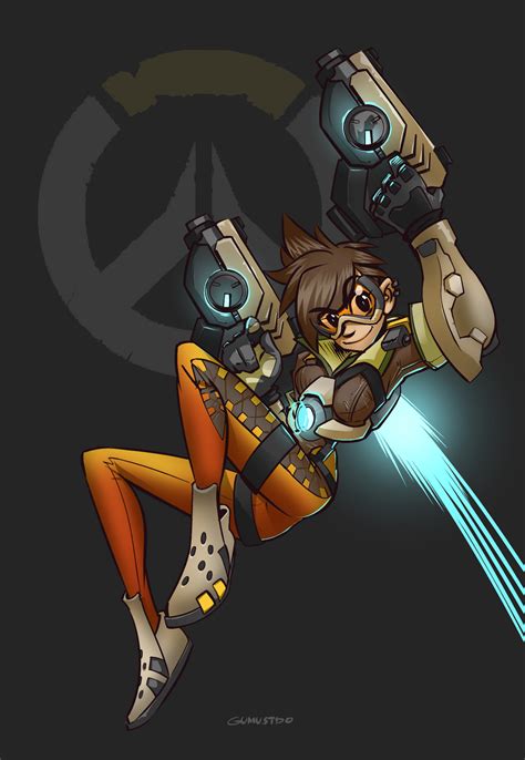 Overwatch Fan Art Tracer By Gumustdo On Deviantart