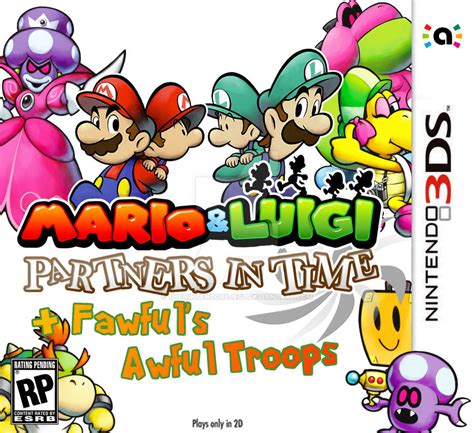 Mario And Luigi Partners In Time 3ds By Thenintendoreject On Deviantart