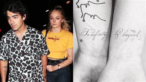 Joe Jonas And Sophie Turner Get Matching Toy Story Tattoos Youtube