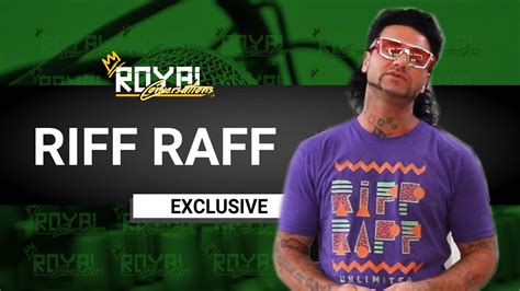 Riff Raff Exclusive Interview Royal Conversations Episode 5 Youtube