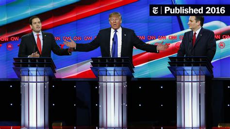 in republican debate a feisty marco rubio lays into donald trump the new york times
