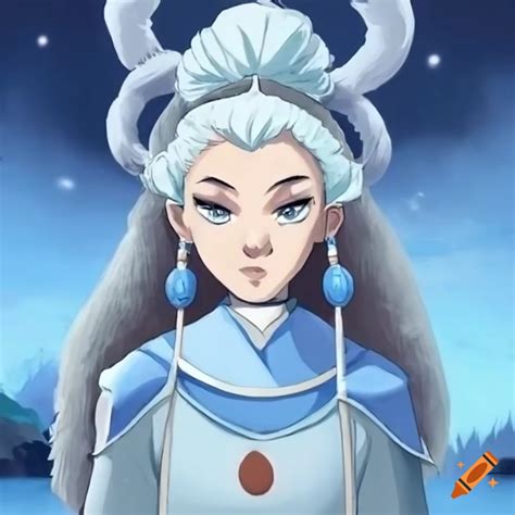 Image Of Yue From Avatar The Last Airbender On Craiyon