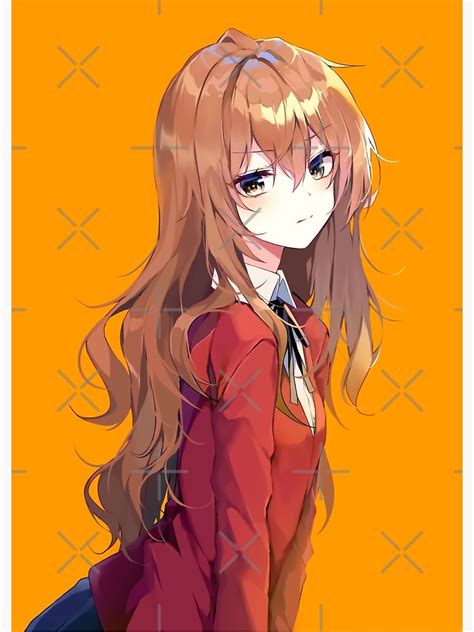 Taiga Aisaka Toradora Anime Waifu Canvas Print For Sale By Ralphjaystin Redbubble