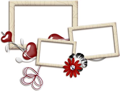 ♥ Cadre St Valentin Amour ♥ Valentines Day Frame Png ♥