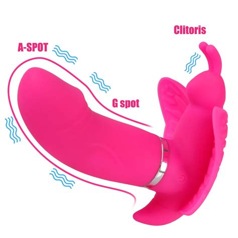 clitoris stimulator sex shop wireless remote control wearable dildo 12 mode butterfly vibrator