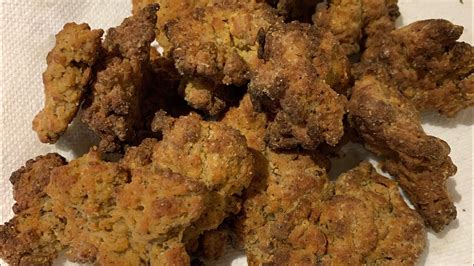 They're baked to keep things easy, and then breaded and fried to keep things delicious. Ninja Foodi/Air Fryer Seitan air crisp chickun Bites - YouTube