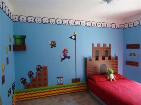 Super Mario Brothers Bedroom Decor 5 Small Interior Ideas