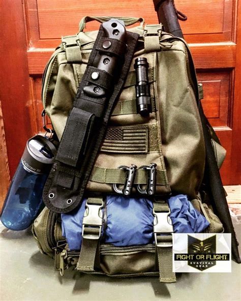 My Bug Out Bag Loaded And Ready To Go Three Day Tactical Backpack