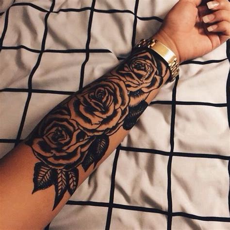 Roses Forearm Tattoos Design Tattoo