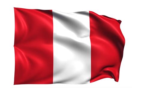 Perú Ondeando Bandera Fondo Transparente Realista 15309632 Png