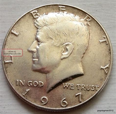 1967 Kennedy Half Dollar 50 Cents Usa