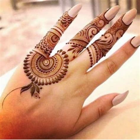 Front Hand Mehndi Design Top 50 Designs Baggout