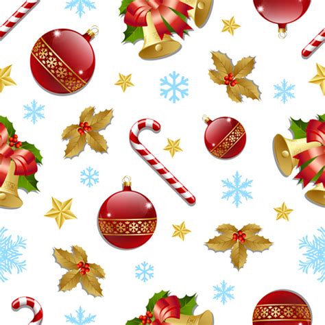 Cute Christmas Seamless Pattern Vector Vectors Graphic Art Designs In