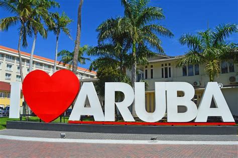 Next Stop Aruba Cruising Around Town From The Cruise Port