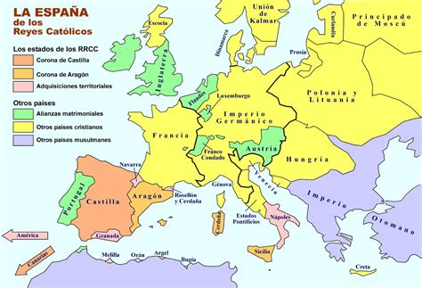 Imágeneshistóricasblogspotes Mapa De Europa En Torno Al Año 1500
