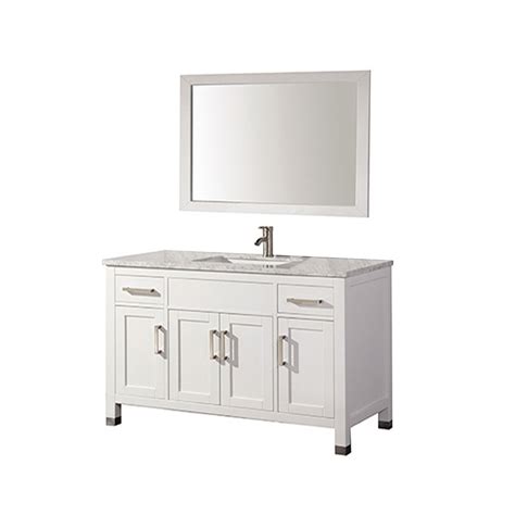 Make the most of your storage space and create an organised and functional room, with our range of bathroom sink. MTDVanities Ricca 60" Single Sink Bathroom Vanity Set with ...