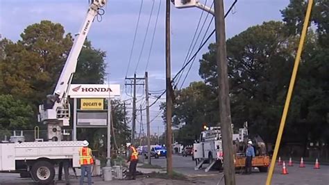 Dominion Energy Thousands Of Outages Reported Across Sc Wach