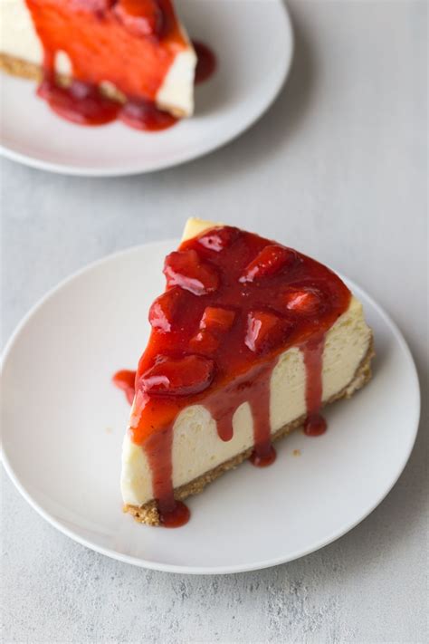 Easy Way To Make Cheesecake With Strawberry Sauce Moran Xyling