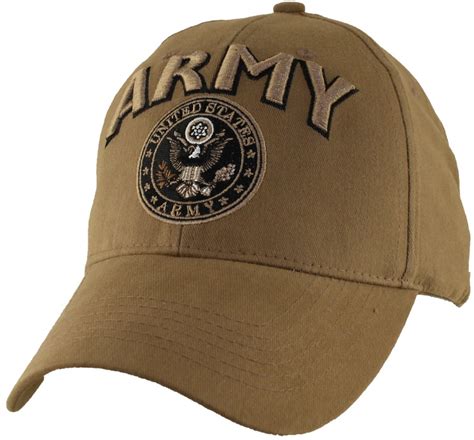 Us Army Emblem With Text Ball Cap