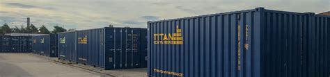For totally secure, flexible storage, store your things with homebox, france's leading self storage company! TITAN Containers | Avonmouth Self Storage 24/7 Access