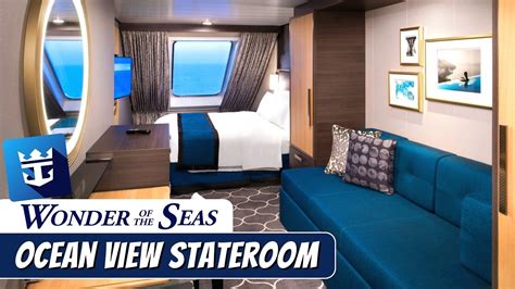 Wonder Of The Seas Forward Ocean View Stateroom Full Tour Review K Royal Caribbean Cruise