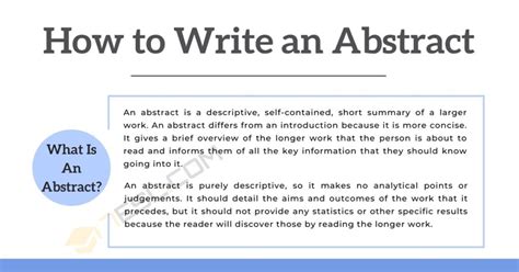 How To Write An Abstract 6 Simple Steps And Examples • 7esl