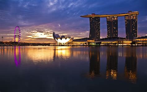 Marina Bay Sands Full Hd Wallpaper And Background Image 1920x1200