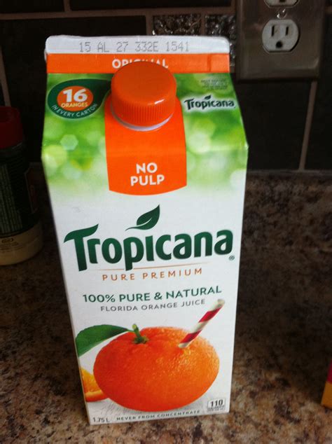 Tropicana Pure Premium No Pulp Orange Juice Reviews In Juice Chickadvisor