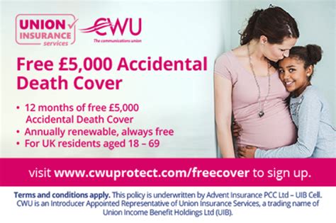 They also will cover your postage value and will also cover packages usps won t insure. Free £5,000 Accidental Death Cover - North Staffordshire ...