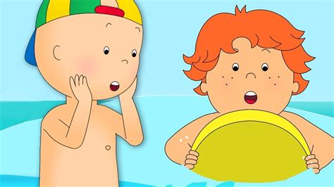 Caillous Beach Day Caillou New Adventures Cartoons For Kids