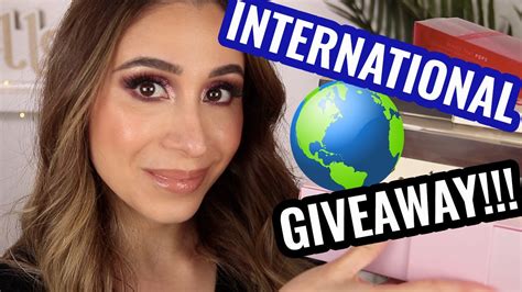 International Giveaway Closed Youtube