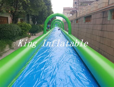 • plastic sheeting roll (recommmended: City Outdoor Giant PVC Inflatable Slip N Slide / Water ...