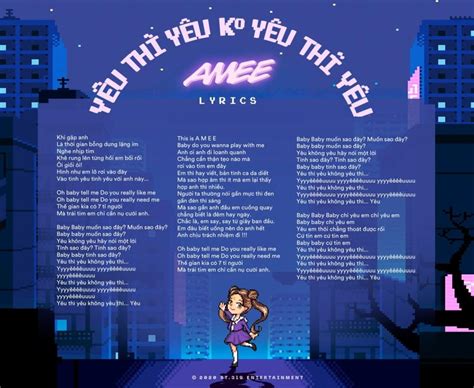 Amee Yêu Thì Yêu Không Yêu Thì Yêu Lyrics Genius Lyrics