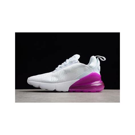 Womens Nike Air Max 270 Whitepurple Running Shoes Free Shipping Nike