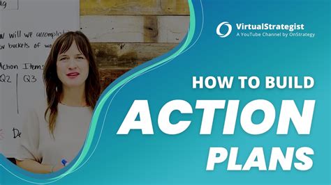 How To Guide 3 Steps In Developing An Action Plan YouTube