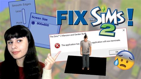 Sims 2 Super Collection Windowed Mode Backamela
