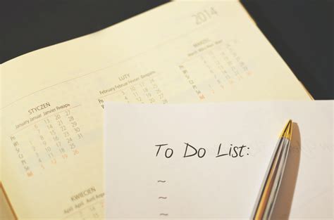 Pen On To Do List Paper · Free Stock Photo
