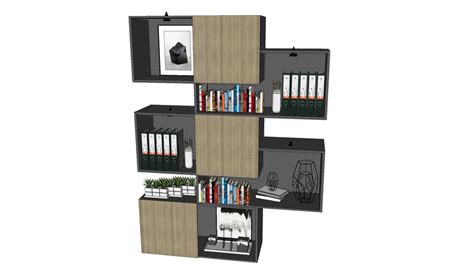 Modern Office Shelf 3d Warehouse