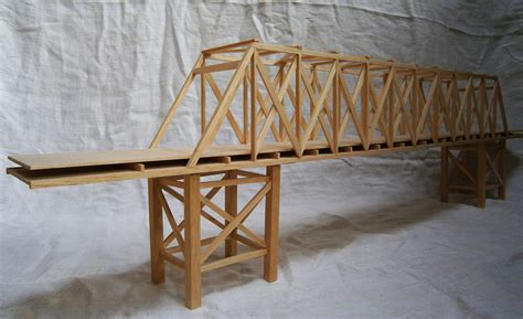 Build Balsa Wood Truss Bridge