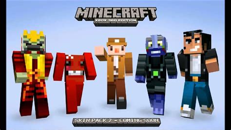 Xbox 360 Minecraft Edition Skin Pack 2 Pictures Release Date Aug24 Youtube