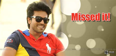 Ram Charan Missed Ok Bangaram