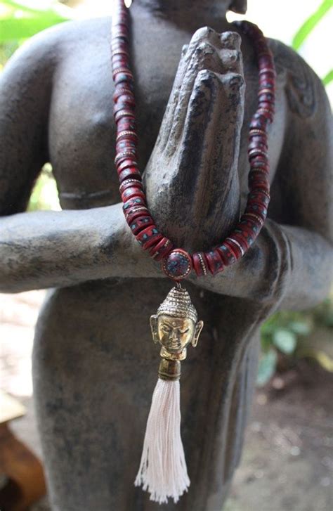 tibetan mala yak bone prayer beads necklace by rusbiantorowijaya prayer bead necklaces beaded