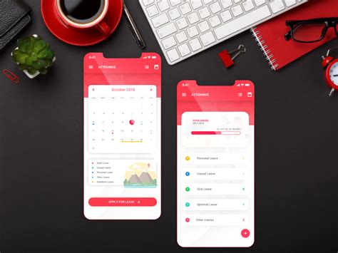 Employee Management System App Design Uplabs