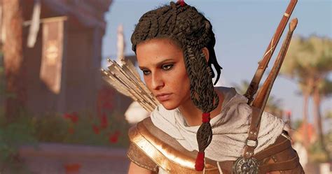 Gaming Detail Assassins Creed Origins Aya Is Seen In Ac