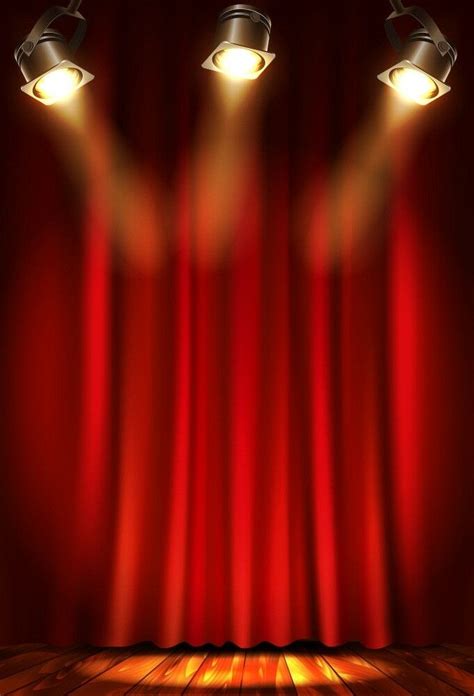 Red Curtain Backdrop Prom 5x7ft Photography Studio Prop Vinyl Stage