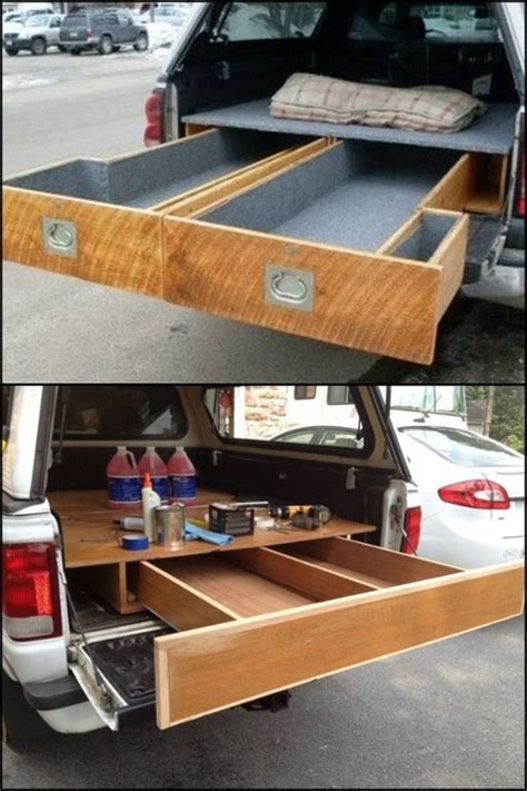 Guide blocks minimize side to side movement of the drawers. How to Install a Sliding Truck Bed Drawer System - DIY ...