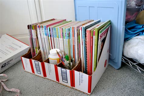 Replace our logo with yours and customize the address of your magazine to make it 100% yours. *lyssa beth*: DIY magazine holders from Priority Boxes