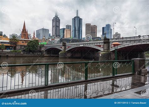 Melbourne City Aerial View Panorama Skyline Cityscape Fitzroy Gardens