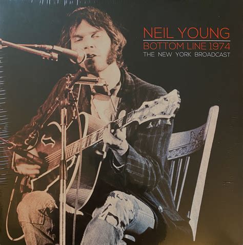 Neil Young Bottom Line 1974 The New York Broadcast Vinyl Lp Knick
