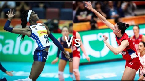 See more ideas about volleyball, serbian clothing, volleyball players. Boskovic vs egonu ( semi final women's European volleyball ...